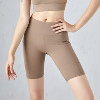 Ln874 Pantalon de yoga avec poche pour téléphone Filles Contrôle du ventre Workout Running Wear Stretch Yoga Leggings
