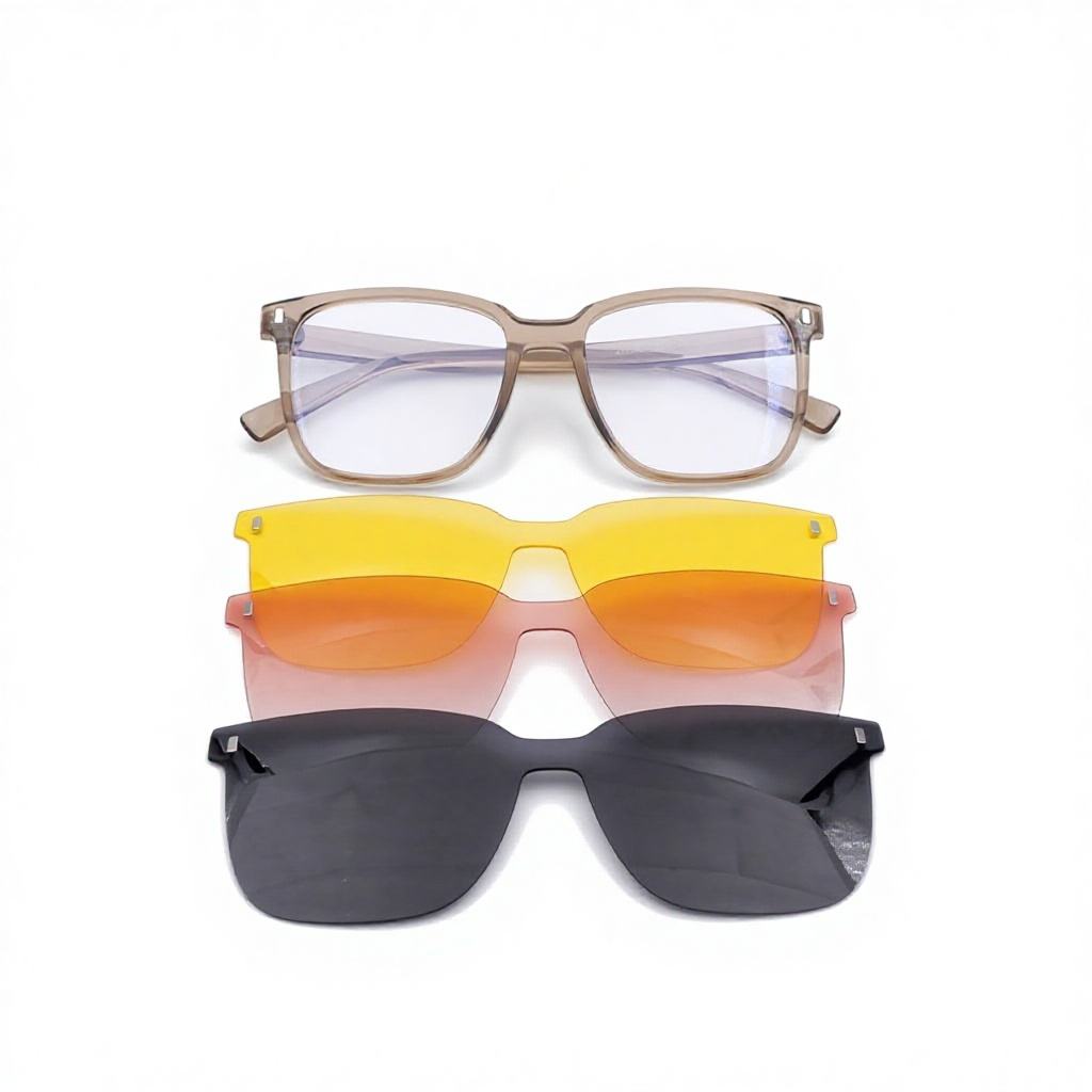 C4 See-through tea + three magnetic polarizers