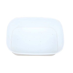 Moule à pain en céramique rectangulaire blanc, résistant au four, réutilisable, pour pain grillé et gâteaux - Product Image 2