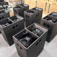 B30 double 15 pouces subwoofer passif haut-parleur DJ scène big bass 15 pouces woofer pour haut-parleurs T24N système de son extérieur