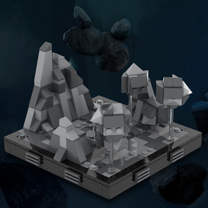 MOC2059 Bloques de Construcción MOC Escena de la Película Guerra de las Galaxias: <span class=keywords><strong>Tatooine</strong></span>, Ladrillos de Acción de Planeta Desértico, Juguetes de Batalla para Ensamblar, Regalo para Niños - Product Image 2