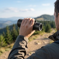 Telescopio Monocular Portátil MC 8x42 de Alta Magnificación HD con Temática Pirata para Canotaje, Rafting, Viajes por Carretera y Paseos Panorámicos