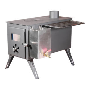 Poêle à <span class=keywords><strong>bois</strong></span> portable tout-terrain-Conception de <span class=keywords><strong>plaque</strong></span> de base imperméable pour la cuisine en plein air/chauffage dans toute tente en toile - Product Image 3