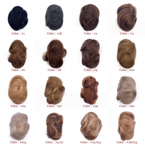 20g de cheveux humains Grab Card Hair Bun Clip en boucles Chignon - Product Image 3