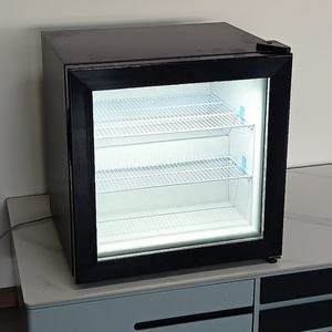 テーブルトップ冷凍庫55Lブラックアイスクリーム用 - Product Image 3