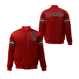 แจ็คเก็ตเบสบอลบอมเบอร์วินเทจสำหรับผู้ชายแจ็คเก็ตลำลองทันสมัย - Product Image 1