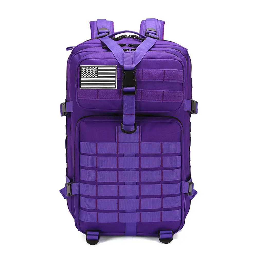 Mens Wholesale Colorful Factory Custom Tactical 3 Days Molle Rucksack Hiking Daypack Men Shoulder Bag