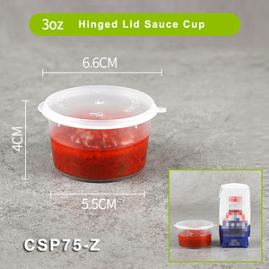 <strong>Mini</strong> Disposable PP Hard Plastic Condiment Sauce <strong>Cup</strong> Lid Portable <strong>Paper</strong> Small Food Container for Party Portion Sauce <strong>Cups</strong> - Product Image 5