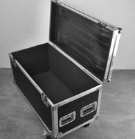 Valise de rangement personnalisée avec photo/éclairage LED, valise de vol pour accessoires d'éclairage de scène