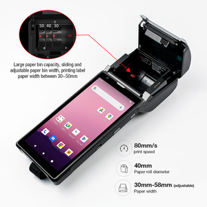 Terminal de mano Android12 de 6 pulgadas, máquina de pago, 4G, WIFI, 13,56 MHz, para impresora térmica de colector de fecha, PDA, 128GB de ROM, 1, 2, 2, 2, 1, 2, 2, 2, 2 - Product Image 4