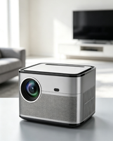 Projecteur LCD HTP Q8 Full HD 1080P, Stéréo HIFI, 450 Lumens ANSI, 8 Go de ROM, Contraste 5000:1, Lampe LED, Home Cinéma, OEM/ODM
