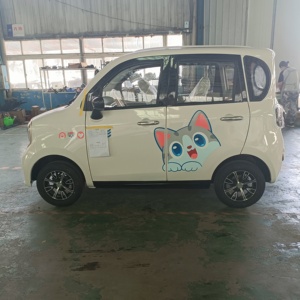 Voiture électrique 4 roues pour filles, haute qualité, petit modèle, charge rapide, autonomie 101-200 km, quatre portes - Product Image 3