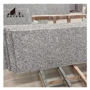 QUYANG usine bon marché, pavage <span class=keywords><strong>extérieur</strong></span>, Surface flammée G603, poli naturel, dalle de granit, pierre grise, carreaux de mur - Product Image 1