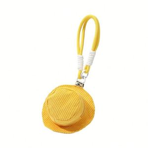 Nuevo Estilo Personalizado para el Rostro, Mini Sombrero de Pescador de Lona, Duradero, Lindo, Bolsa para Auriculares, Monedero, Portátil, Creativo - Product Image 4