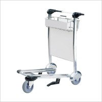 Roue antistatique en polypropylène à roulement à billes simple, capacité de charge 110 kg, pivotante pour chariot à bagages d'aéroport et d'hôtel
