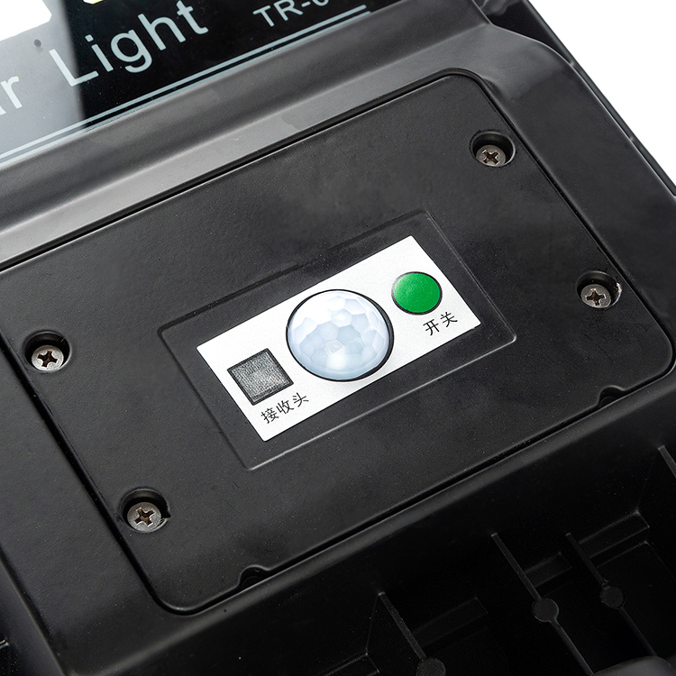 Impermeable al aire libre ip65 sensor integrado 60w 120w 180w todo en una luz de calle solar llevada precio