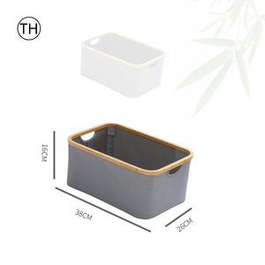 OEM Foldable Home Clothes Toys Pantry Storage Basket Collapsible Storage Box Bins