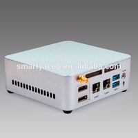 Intel Celeron/ I3/I5/I7 Dual Core NUC Mini BOÎTE PC NIS-H897 Numérique Signalisation Ordinateur HTPC Mince Client Kiosque