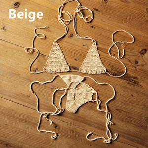 Ensemble <span class=keywords><strong>de</strong></span> bikini dos nu sexy pour <span class=keywords><strong>femme</strong></span>, <span class=keywords><strong>maillot</strong></span> <span class=keywords><strong>de</strong></span> <span class=keywords><strong>bain</strong></span> d'été avec bas à nouer sur les côtés en nylon/acrylique, vente en gros - Product Image 4