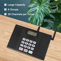 Système d'interphone sans fil mains libres 3000 mètres en temps réel Système d'interphone de communication bidirectionnelle pour la maison bureau hôtel