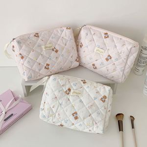 Adult Students Officers Women Pencil Case Large <b>Pen</b> Pouch Cute Portable Stationery Storage Bag with Zipper - Product Image 1