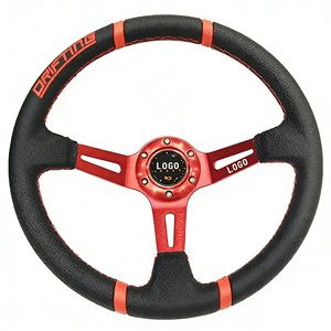 พวงมาลัยรถยนต์สำหรับรถ BMW F30 Audi <span class=keywords><strong>AMG</strong></span> <span class=keywords><strong>Ford</strong></span> <span class=keywords><strong>Mustang</strong></span> Honda Accord Porsche 14นิ้วแบบสั่งทำ - Product Image 2