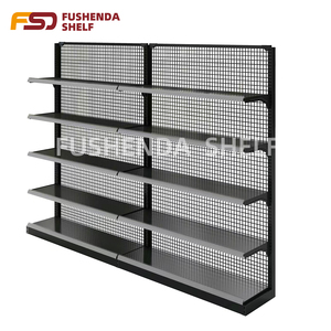 Soporte de exhibición de metal de hierro personalizado de alta resistencia para supermercados y grandes almacenes estantes de venta al por menor - Product Image 1