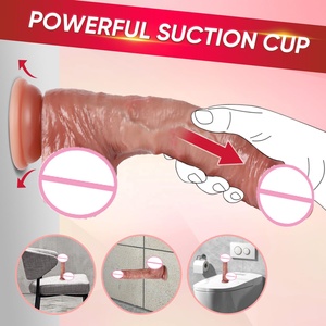 Dildo Realistico in Silicone Liquido con Prepuzio, Pene <span class=keywords><strong>Artificiale</strong></span>, Giocattoli Sessuali per Donne, Dildo Realistico per Adulti - Product Image 4