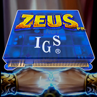 Zeus V103 PR Puerto Rico IGS Game Board - IGS Game Software Card with Blue Case for Amusement Machine