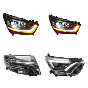 Feux avant LED pour Toyota IZOA <span class=keywords><strong>C</strong></span>-<span class=keywords><strong>HR</strong></span> 2018/19, conduite nocturne claire, cadre <span class=keywords><strong>noir</strong></span>, phares hauts, ensemble de 21 pièces - Product Image 2