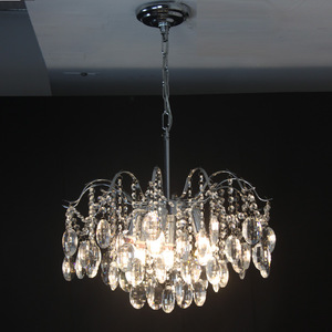 Lámpara de Araña Moderna y Elegante de Cristal para Dormitorio Principal, Sala de Estar, Iluminación de Restaurante - Luces Colgantes Minimalistas de Lujo de Guzhen - Product Image 1