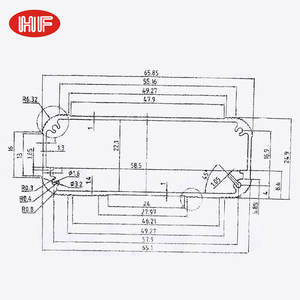 กล่องกล่องอลูมิเนียมอินเวอร์เตอร์สำหรับอิเล็กทรอนิกส์ตู้อลูมิเนียมอัดขึ้นรูปสีตามสั่ง - Product Image 3