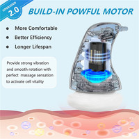 Marteau de massage électrique Beautyfountain en ABS pour le remodelage corporel des tissus profonds, avec contrôle de la minuterie, vibrant et portable, pour la graisse abdominale