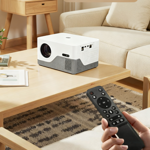 [Được xây dựng trong ứng dụng & 2025 nâng cấp] máy chiếu với Wifi 6 BT 5.2 hỗ trợ 4K tự động Keystone với <span class=keywords><strong>HDMI</strong></span> TV Stick Memory Stick máy tính xách tay - Product Image 2