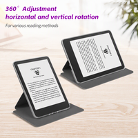 Desain Kustom 6.8/7 Inci Sarung Kindle Lepas Pasang Kulit PU Kindle Paperwhite Generasi ke-13 2026 Sarung E-reader Akrilik Magnetik