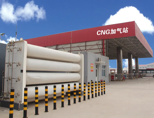 Station de remplissage de gaz CNG à prix d'usine, station intégrée montée sur skid pour le remplissage de véhicules automobiles - Product Image 3