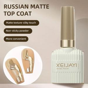 <span class=keywords><strong>Top</strong></span> <span class=keywords><strong>Coat</strong></span> en gel UV/LED pour manucure quotidienne, <span class=keywords><strong>vernis</strong></span> de finition mat russe, couche de scellement en verre de 15 ml, pour salon de manucure DIY - Product Image 1