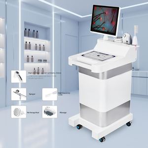 เครื่องวิเคราะห์หนังศีรษะอัจฉริยะ AI กล้องจุลทรรศน์ดิจิทัล HD สำหรับวิเคราะห์เส้นผมและหนังศีรษะ - Product Image 1