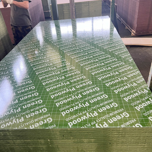 Proveedor de madera contrachapada con película de plástico <span class=keywords><strong>verde</strong></span> PP, madera contrachapada chapada/madera laminada/chapa de película <span class=keywords><strong>verde</strong></span> para encofrado de edificios marinos - Product Image 2