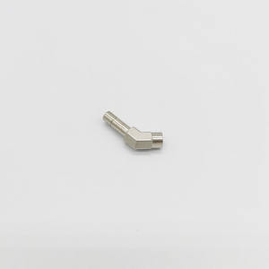 פליז כסף 50bar מתערש אביזרי זרבובית ערפל עם מנעול לדחוף עבור חלקים פנאומטיים ספריי מים - Product Image 5