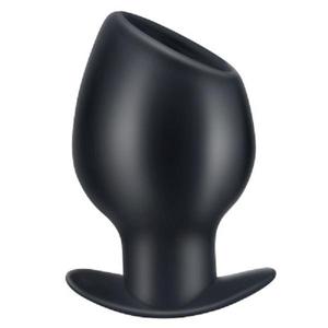 Silicone <strong>Hollow</strong> Anal <strong>Plug</strong> 3 Size <strong>Butt</strong> <strong>Plug</strong> Adult Anal Sex Toys - Product Image 5