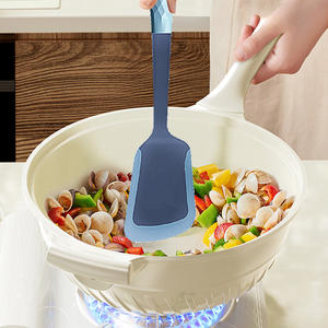 लोकप्रिय गैर-छड़ी रसोई उपकरण प्लास्टिक हाथ-डिजाइन स्पुला सेट केक पकाने के लिए रबर नायलॉन सेट - Product Image 4