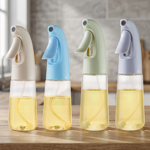 Ensemble de 6 flacons pulvérisateurs d'huile en verre, vaporisateur d'huile à fine brume pour cuisine commerciale, grillades, préparation de salades et pâtisserie - Product Image 1