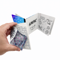 Nouvelle tendance de design : Sacs Mylar 3.5g 7g, Cahiers de composition, Cahiers souples découpés à la 8ème découpe, Cahiers en forme de livre de bandes dessinées, Sacs Mylar 3.5