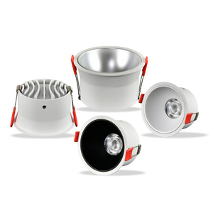 Đèn downlight <span class=keywords><strong>LED</strong></span> <span class=keywords><strong>7W</strong></span> 12W giao hàng nhanh, đèn spotlight <span class=keywords><strong>COB</strong></span> tròn bằng nhôm, đèn âm trần, đèn downlight âm trần <span class=keywords><strong>LED</strong></span> AC110V AC220V - Product Image 3