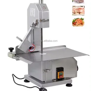 Stainless Steel Electric Butcher Machine Frozen Meat Bone Cutting Saw