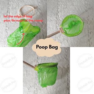Recogedor de Excrementos de Perro Retráctil con Mango Largo, Recogedor de Excrementos de Mascotas Plegable con Manos Libres y Bolsas - Product Image 6