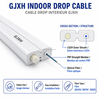 Câble de Fibre Optique FTTH OEM GJXH - Fabricant et Fournisseur de Câbles de Fibre Optique pour Télécommunications