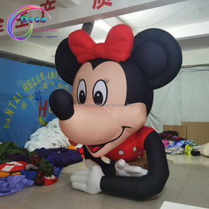 Decoración Inflable de Alta Calidad con Forma de Personaje de Dibujos Animados para Fiestas, Cabeza de Ratón Inflable - Product Image 4