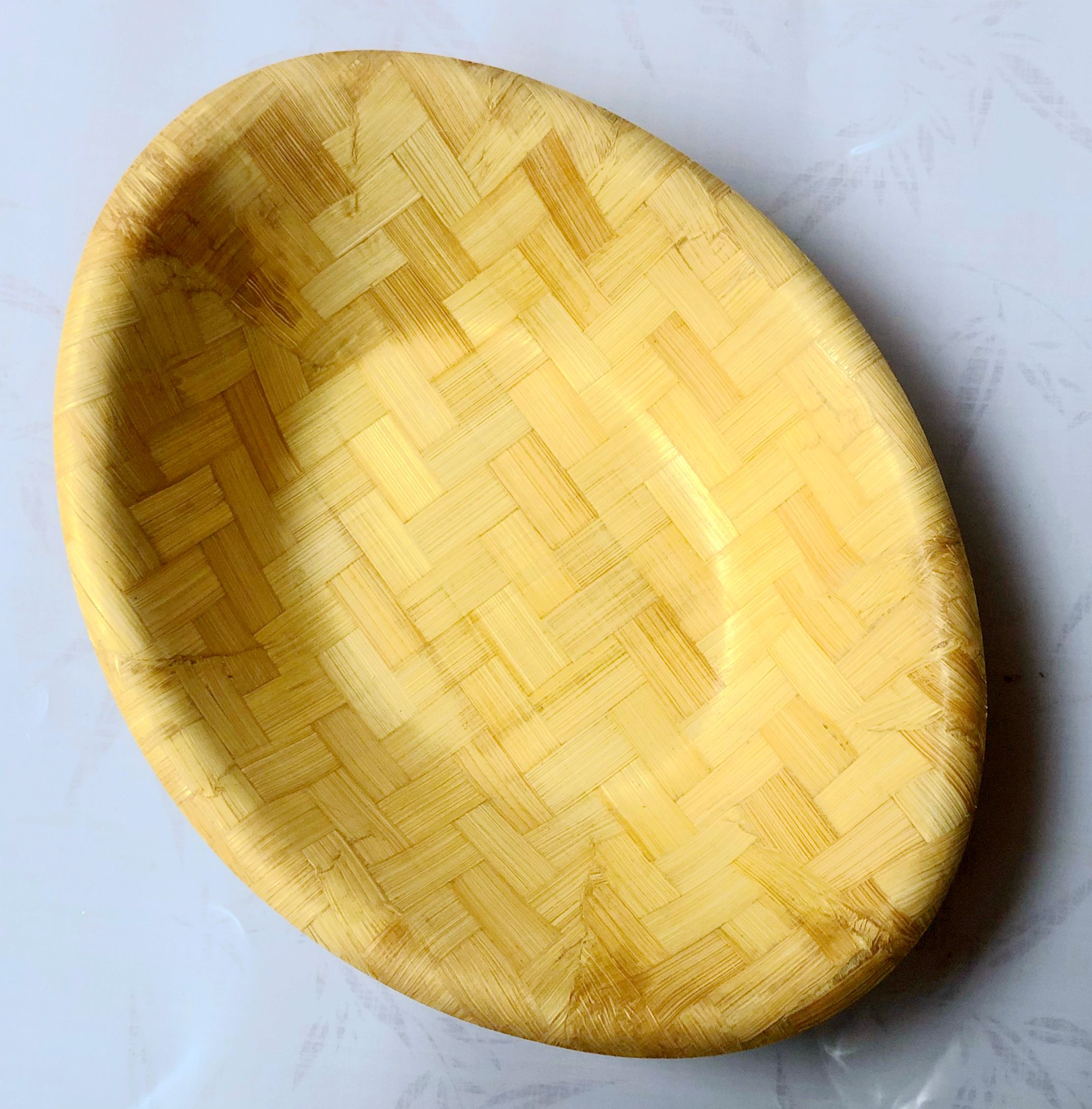bamboo boat  bowl